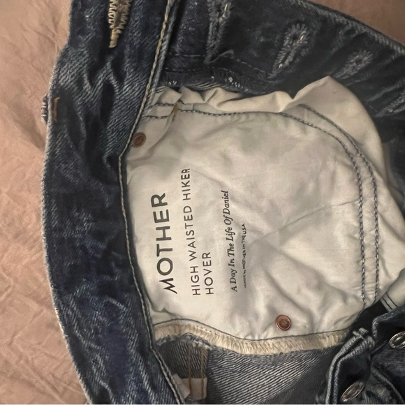 MOTHER Blue Straight Leg Jeans - Picture 4 of 6